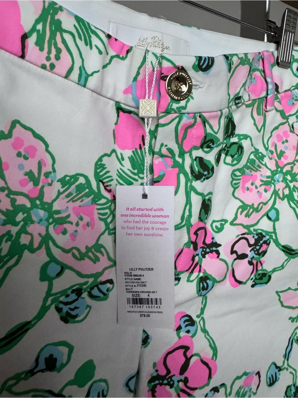 7” Gretchen High Rise Shirts NWT - Picture 2 of 4
